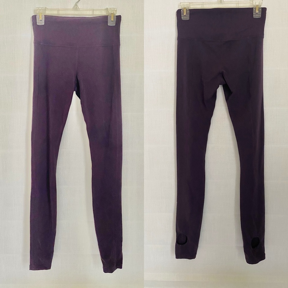 Athlete eggplant leggings - NWOT